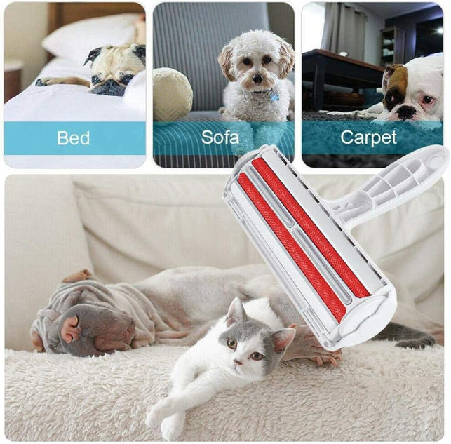 Pet Hair Remover Roller – Reusable Lint Roller for Dog & Cat Hair – Self-Cleaning Brush for Couch, Carpet, Furniture & Car Seats – Efficient Fur Removal Tool with Ergonomic Grip