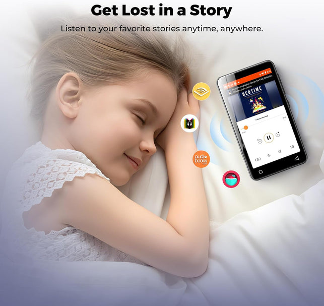Innioasis 160GB MP3 Player with Bluetooth and Wifi, Android Music Player with Spotify,Amazon Music,Pandora,App Store, 4" Full Touch Screen MP3 Player with Audible,Libby,Hoopla (Black)