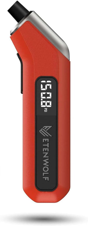 T300 Digital Tire Pressure Gauge 3-200 PSI, Industrial Tire Gauge Calibrated to ANSI B40.7 Grade 2A(Plus-Minus 0.5%), Replaceable AAA Batteries (Vivid Orange)