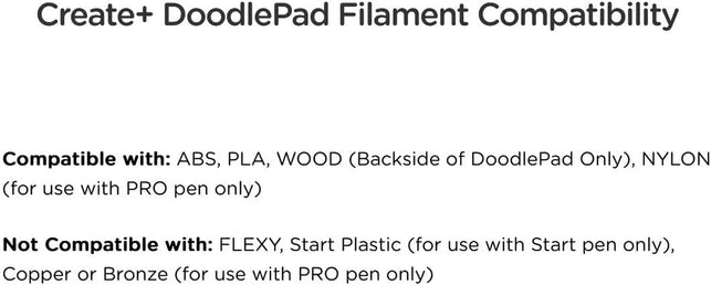 3Doodler Create+ 3D Printing Pen for Teens, Adults & Creators! - Black (2022 Model) - with Free Refill Filaments + Stencil Book + Getting Started Guide