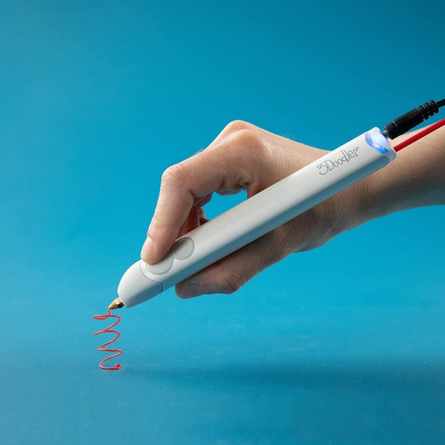 3Doodler Create+ 3D Printing Pen for Teens, Adults & Creators! - Black (2022 Model) - with Free Refill Filaments + Stencil Book + Getting Started Guide
