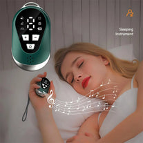 Handheld Music Sleep Aid Device Relaxation Treatment Microcurrent Pulse Hypnosis Insomnia Mental Stress Pressure Anxiety Relief