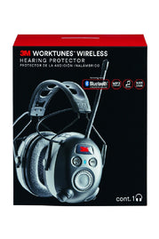 3M Worktunes Wireless Hearing Protection with Bluetooth Technology and AM/FM Radio