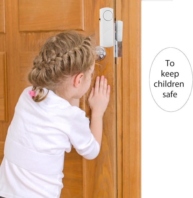 Door Window Alarm, 90DB Door Alarms for Kids Safety, Door Window Burglar Alarm-Window Pool Alarms for Home (15 Pack)