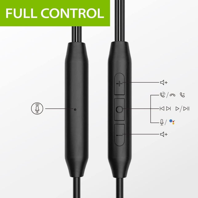 Avantree E171 Sports Headphones Wired with Microphone, Over Ear Earbuds with Ear Hook, in Ear Running Earphones for Workout Gym