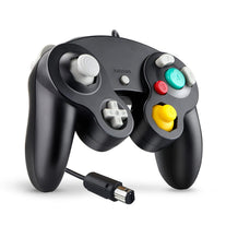 Luklihe Gamecube Controller,Ngc Wired Game Controllerfor Compatible with Nintendo Wii Black
