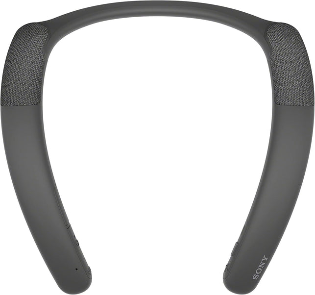Sony SRS-NB10 Wireless Neckband Bluetooth Speaker Comfortable and Lightweight with Technology to Work from Home, Built-In Mic, 20 Hours of Battery Life, and IPX4 Splash-Resistant- Charcoal Gray
