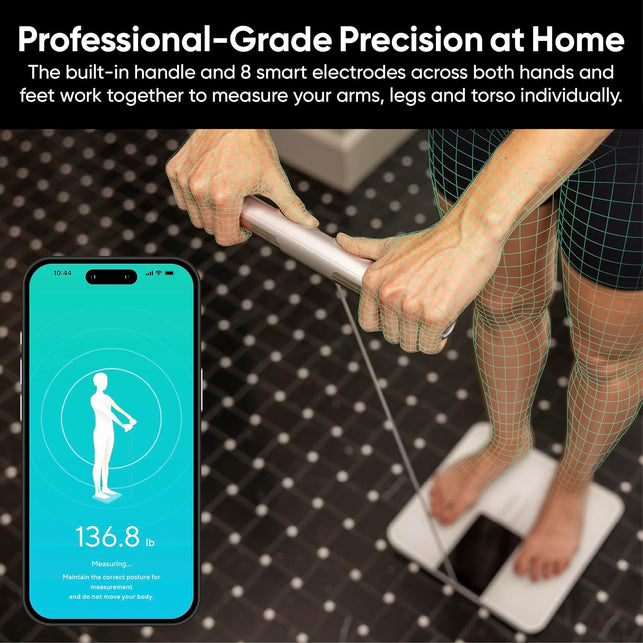 Wyze Smart Scale Bodyscan with Handle, Body Composition Scale