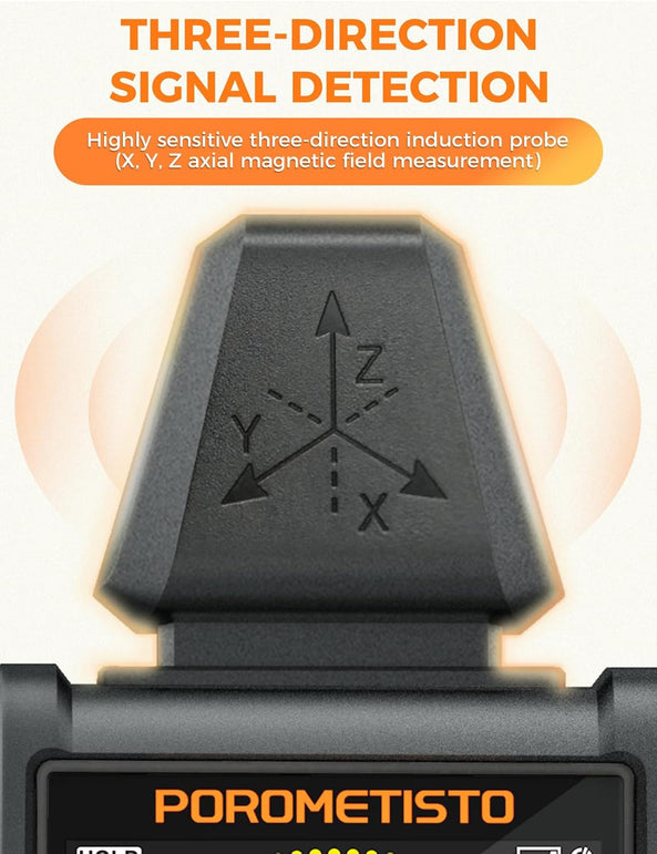 EMF Meter Radiation Detector, Et01Pro EMF Detector, 5-In-1 Electromagnetic Field & Radio Frequency Detector for Home & Office EMF Inspections,Ghost Hunting Equipment