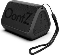 Oontz Angle Solo Portable Bluetooth Speaker, Compact Size, Surprisingly Loud and Rich Bass, 100 Ft Wireless Range, IPX-5, Perfect Travel Accessories, Bluetooth Speakers by Cambridge Soundworks (Black)