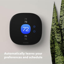 Ecobee New Smart Thermostat Enhanced - Programmable Wifi Thermostat - Works with Siri, Alexa, Google Assistant - Energy Star Certified - Smart Home