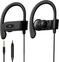 Avantree E171 Sports Headphones Wired with Microphone, Over Ear Earbuds with Ear Hook, in Ear Running Earphones for Workout Gym