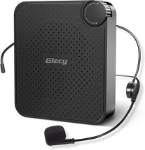 Portable Voice Amplifier with Wired Microphone Headset, Rechargeable PA System Speaker Personal Microphone, Speech Amplifier Power Amplifiers Loudspeaker for Teachers/Metting/Tour Guide