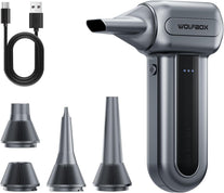 WOLFBOX MF70 Compressed Air Duster 110000RPM, Extended Runtime, Super Power