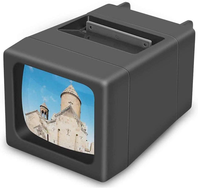 Rybozen 35 Mm Slide Viewer Illuminated Slide Projector for for 2X2 & 35Mm Photos & Film