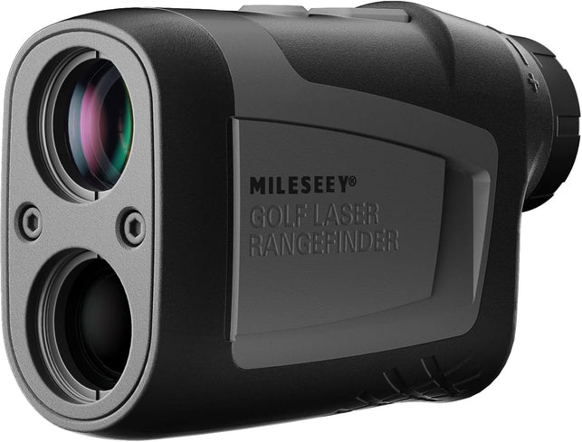 Mileseey Golf Range Finder with Slope On/Off,1000 Metres,±0.5M Accuracy,Flag Lock with Vibration, Magnification,Scan Measurement for Golfers