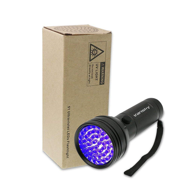 vansky uv flashlight black light Vansky UV Flashlight Black light UV Lights , 51 LED Ultraviolet Blackl – The Gadget Collective