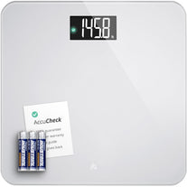 Accucheck Digital Body Weight Scale from Greater Goods, Patent Pending Technology (Ash Grey)