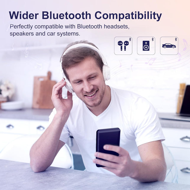 MP3 Player with Bluetooth Wifi, Android MP3 & MP4 Players with 4" Touchscreen and Speaker, 2000Mah Spotify MP3 Music Player with Spotify Kids, Audible, Amazon Music, Play Store (Purple, 16GB)