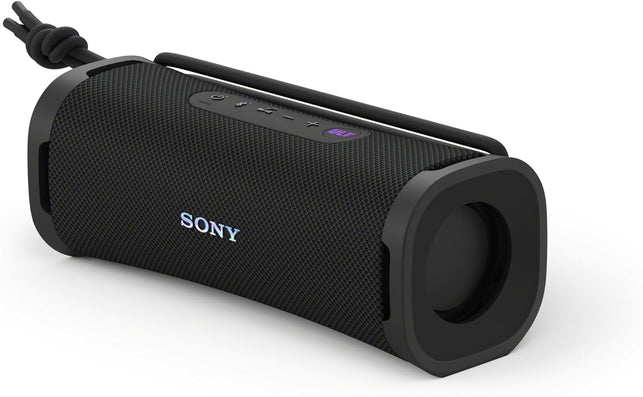 Sony ULT Field 1 Wireless Ultra Portable Bluetooth Compact Speaker, IP67 Waterproof, Dustproof, Shockproof and Rustproof with Enhanced Bass, 12 Hour Battery and Detachable Strap (SRSULT10B), Black