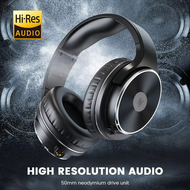 Oneodio Studio HI-FI Headphones High-Resolution Sound Deep Bass Wired Headset with 50Mm Neodymium Drivers Ideal for Music Create