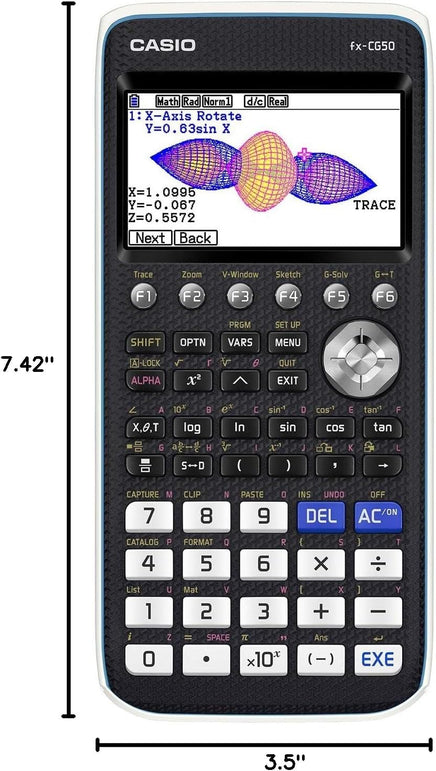 CASIO PRIZM FX-CG50 Color Graphing Calculator
