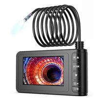 SKYBASIC Industrial Endoscope, 1080P HD Digital Borescope Camera, Waterproof, 4.3 Inch LCD Screen, Semi-Rigid Cable, 32GB TF Card, 6 LED Lights, 16.5FT