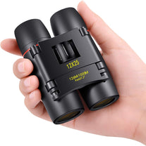 POLDR 12X25 Small Pocket Binoculars Compact Adults,Mini Kids Binoculars Boys for Bird Watching,Concert Theater Opera
