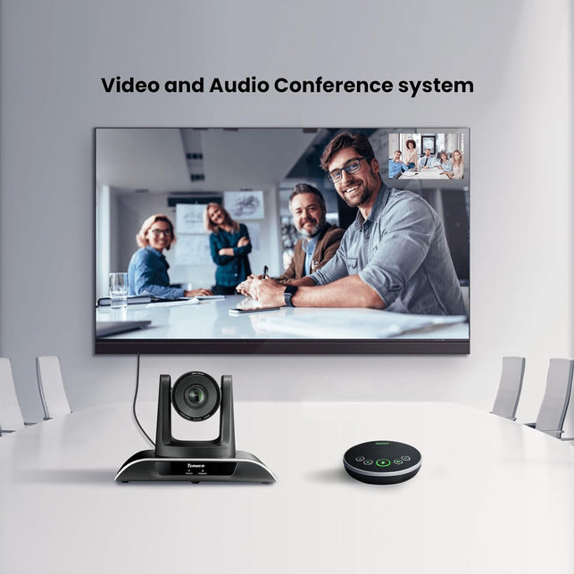 Conference Camera Box All-In-One Conference Room Video Camera System Bundle HD 1080P 60Fps 3 ...