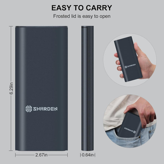 SHARDEN 49-In-1 Precision Screwdriver Set with 24 Double-Ended Bits