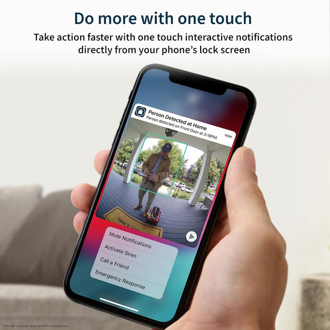 Arlo Video Doorbell | HD Video Quality, 2-Way Audio, Package Detection | Motion Detection and Alerts | Built-in Siren | Night Vision | Easy Installati