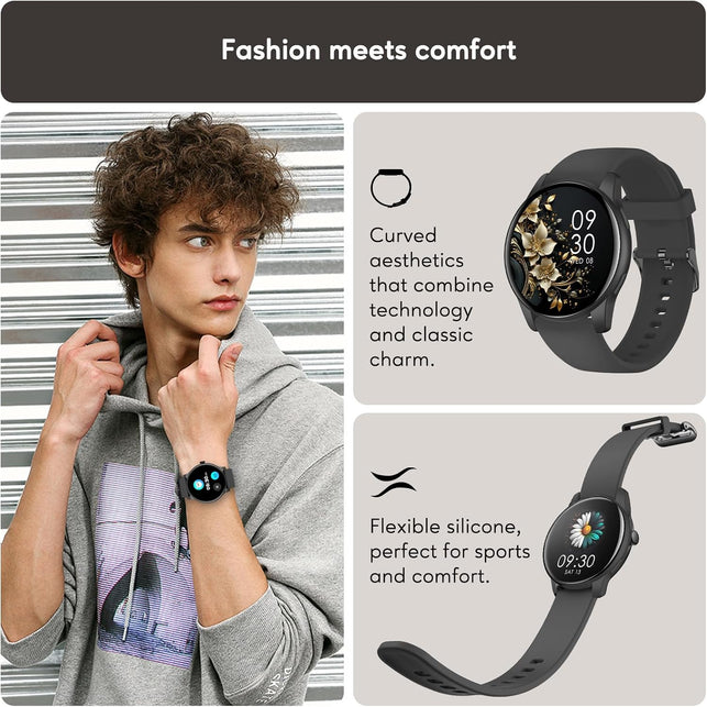 Smart Watch Answer/Make Call, 1.38" Smart Watches for Women Men, Fitness Tracker Watch with Heart Rate/Sleep Monitor, 120+ Sports, IP68 Waterproof Step Counter Watch Compatible with Android Ios