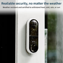 Arlo Video Doorbell | HD Video Quality, 2-Way Audio, Package Detection | Motion Detection and Alerts | Built-in Siren | Night Vision | Easy Installati