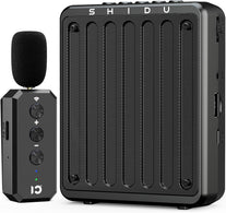 SHIDU 20W Voice Amplifier Wireless Lavalier Microphone Bluetooth Voice Amplifier for Teachers Portable Microphone with Speaker for Classroom,Speech, Meeting,Yoga,Outdoors