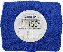 Coolfire Vibrating Alarm Clock - Silent Alarm Wristband Vibrating Alarm Watch. Silent Wrist Shock Alarm Clock. Vibration Alarm Bracelet Deep Sleeper & Vibrate Alarm