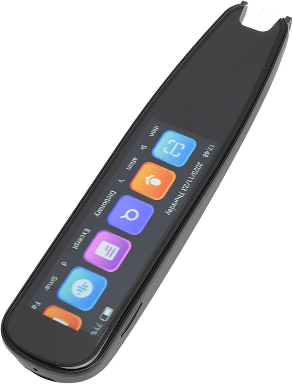 Translation Scanning Pen, Reading Pen Dictionary Pen Scanning Smart Scanner Translator Device for Learners Read Business Travel, 131 Online Languages