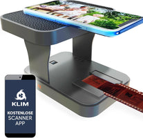 KLIM K2 Mobile Film Scanner 35Mm - Free APP - New Version - Positive & Negative Converter, Slide & Photo Digitizer, 35Mm Color Developing Kit Essential - Top Choice for Preserving Old Photos