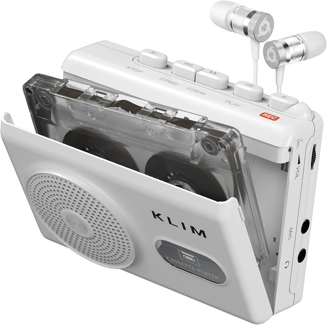 K9 Cassette Player, Portable Recorder with Built-In Speaker and Microphone