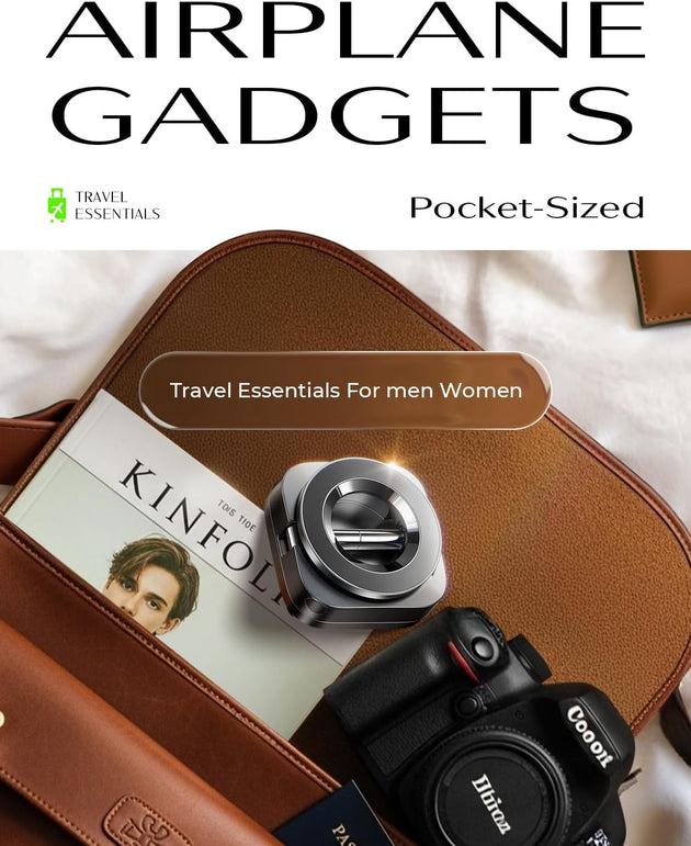 LISEN Travel Valentines Day Gifts Him Her Men Airplane Travel Essentials Women Phone Holder Funny Cool Gadgets for Men 2026 Cruise Must Haves Tripods Monopods Essentials for Magsafe Phone Accessories