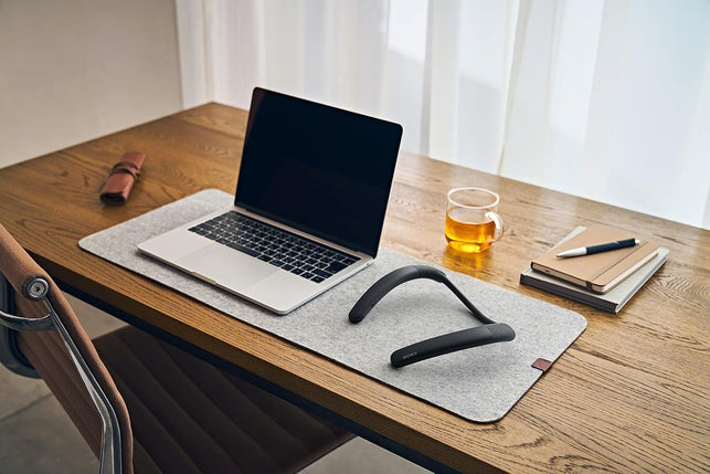 Sony SRS-NB10 Wireless Neckband Bluetooth Speaker Comfortable and Lightweight with Technology to Work from Home, Built-In Mic, 20 Hours of Battery Life, and IPX4 Splash-Resistant- Charcoal Gray