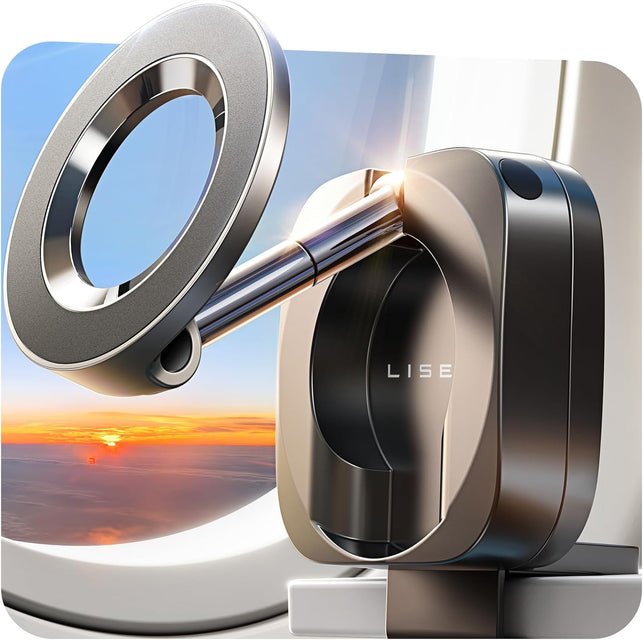 LISEN Travel Valentines Day Gifts Him Her Men Airplane Travel Essentials Women Phone Holder Funny Cool Gadgets for Men 2026 Cruise Must Haves Tripods Monopods Essentials for Magsafe Phone Accessories
