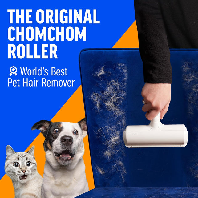 Chomchom Roller - Dog Hair, Cat Hair, Pet Hair Remover