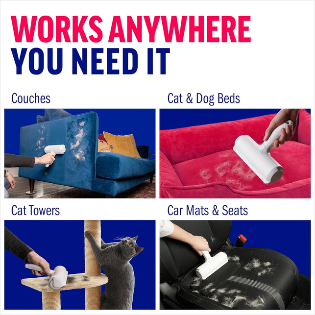 Chomchom Roller - Dog Hair, Cat Hair, Pet Hair Remover