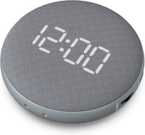 REACHER Super Loud Alarm Clock for Heavy Sleepers Adults Teens, Vibrating Alarm Clock Bed Shaker under Pillow, Rechargeable Battery Powered for Travel, Auto-Dim, Portable