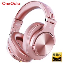 Oneodio A70 Wireless Headphones Sport Bluetooth 5.2 Earphone over Ear Handsfree Headset with Microphone for Phone Hi-Res Audio