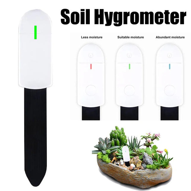 New Portable Soil Moisture Sensor Monitor Plants Flower Soil Hygrometer Plant Detector Garden Care Planting Humidity Meter