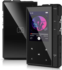 32GB MP3 Player with Bluetooth 5.0, Phinistec Z6 Portable Music Player with HD Speaker, Super Battery Life Digital Audio Player with FM Radio, E-Book, Voice-Recorder Player Supports up to 256GB