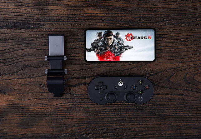 8Bitdo Sn30 Pro for Xbox Cloud Gaming on Android - Bluetooth Controller with Adjustable Clip, 16 Hour Battery