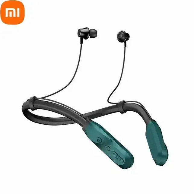 Xiaomi Wireless Bluetooth 5.1 Sport Earbuds Built-In Mic Neckband Headphone I35 Stereo Earbuds Headset for Running 200 Hour Play