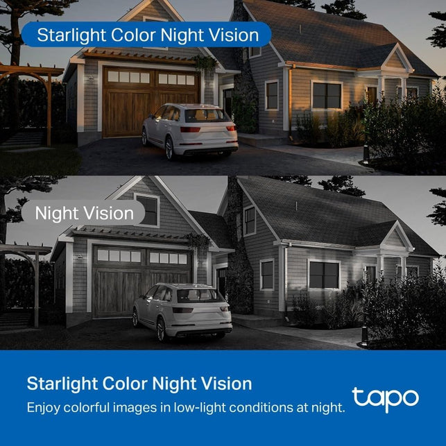 Tapo C530WS Outdoor Pan/Tilt 3K 5MP Security Cam, AI Detection, 2-Way Audio